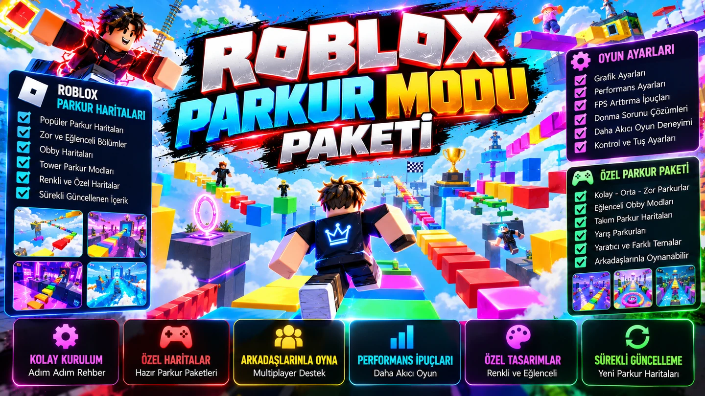 Roblox Parkur Modu Paketi kapak görseli